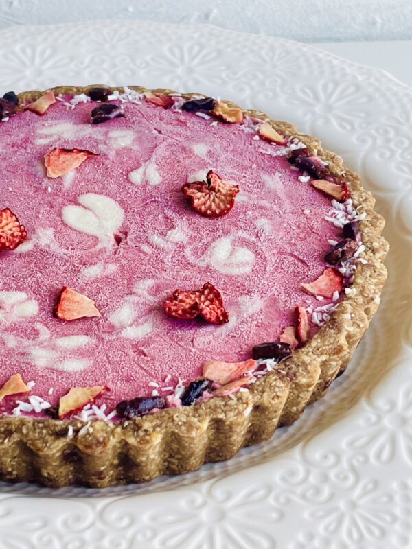 【オーダーケーキ】〈ストロベリーレアチーズタルト〉 - 画像 (2)
